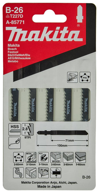 Makita Decoupeerzaagblad UNI 71mm T227D Decoupeerzaagblad Universeel – A-85771
