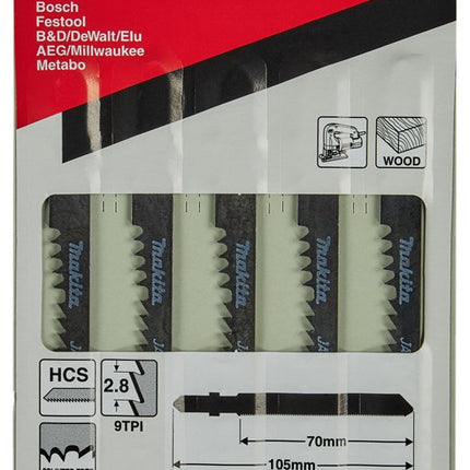 Makita Decoupeerzaagblad Hout 70mm BR13 Decoupeerzaagblad – A-85793