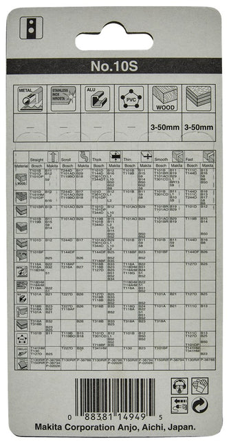 Makita Decoupeerzaagblad NO10S – A-85824