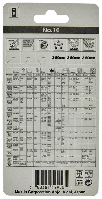 Makita Decoupeerzaagblad NO16 – A-85830