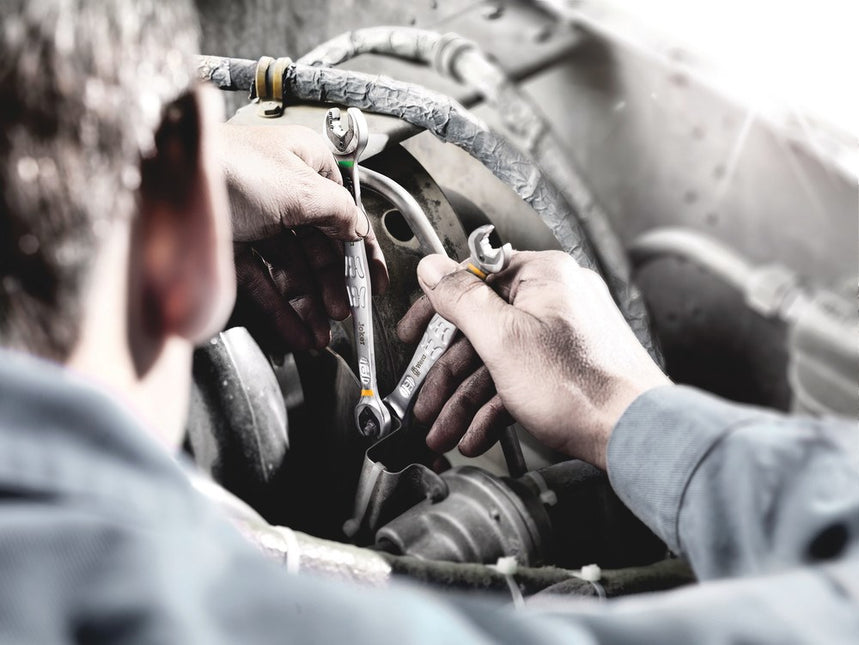 <br/>Het ratelmechanisme aan de ringzijde beschikt over een zeer fijne vertanding met 80 tanden en zorgt voor flexibiliteit, ook als er weinig ruimte is.