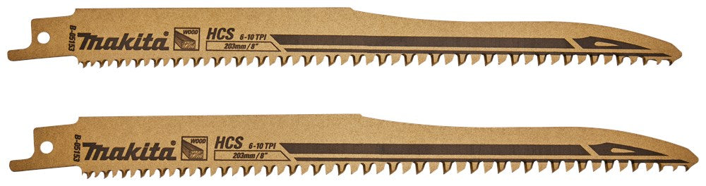 Makita Reciprozaagblad Hout/kunststof 183mm Rec.zgb 183 Hout SA2345X 2st – B-05153-2