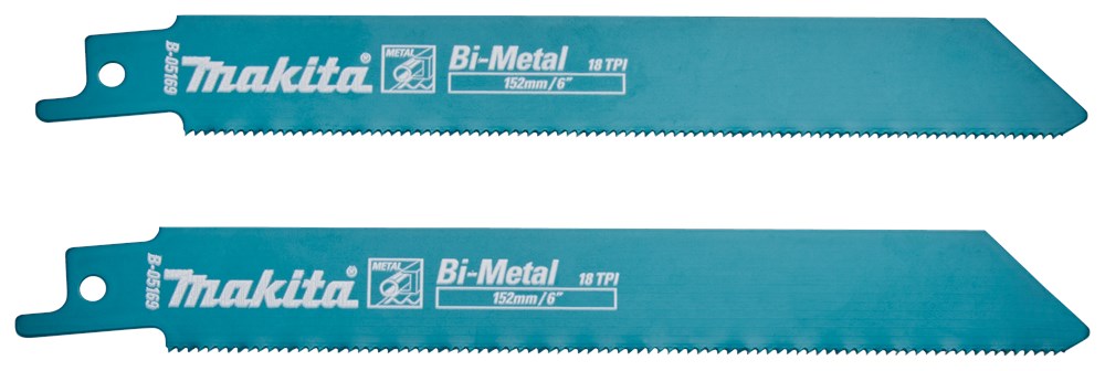 Makita Reciprozaagblad Metaal 132mm Rec.Zaagblad 132 Met. S922EF 10st – B-05169-2