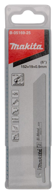 Makita Reciprozaagblad Metaal 132mm – B-05169-25