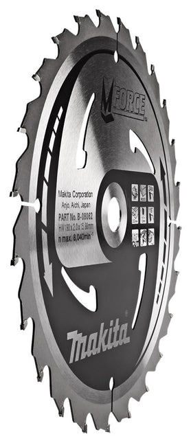 Makita Zaagblad Mforce 190X15,88X2,0 24T 15G Zaagblad – B-08062