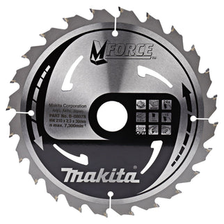 Makita HM-Zaagblad 210X30 24TDS 24 Tands – B-08078