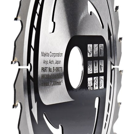 Makita HM-Zaagblad 210X30 24TDS 24 Tands – B-08078