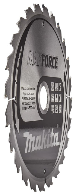 Makita Cirkelzaagblad Hout 235X30X24T 20G – B-08408