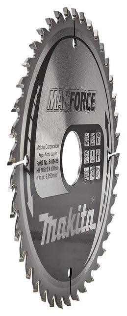 Makita Cirkelzaagblad Hout 165X30X40T 20G – B-08436