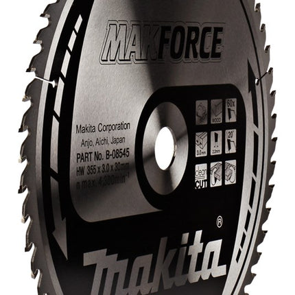 Makita Zaagblad Hout 355X30X3,0 60T 20G Zaagblad – B-08545