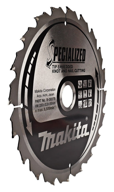 Makita Zaagblad TIPE 235X30X2,3 16T 23G Zaagblad – B-09379