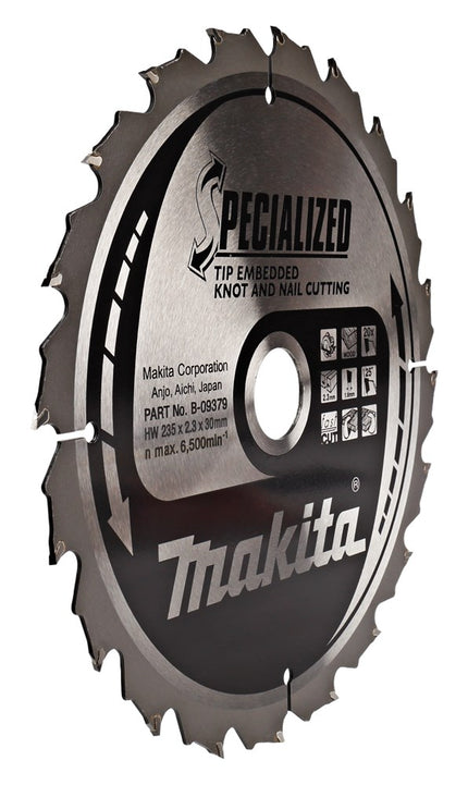Makita Zaagblad TIPE 235X30X2,3 16T 23G Zaagblad – B-09379