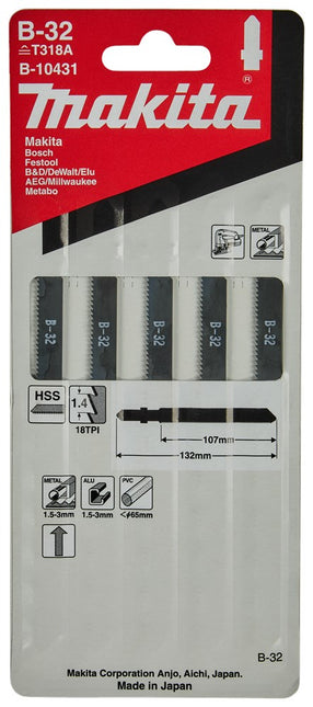 Makita Decoupeerzaagblad M+A 107mm T318A Decoupeerzaagblad – B-10431