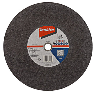 Makita Doorslijpschijf 355X25.4 5st 355X3X25,4 Metaal – B-10665-5