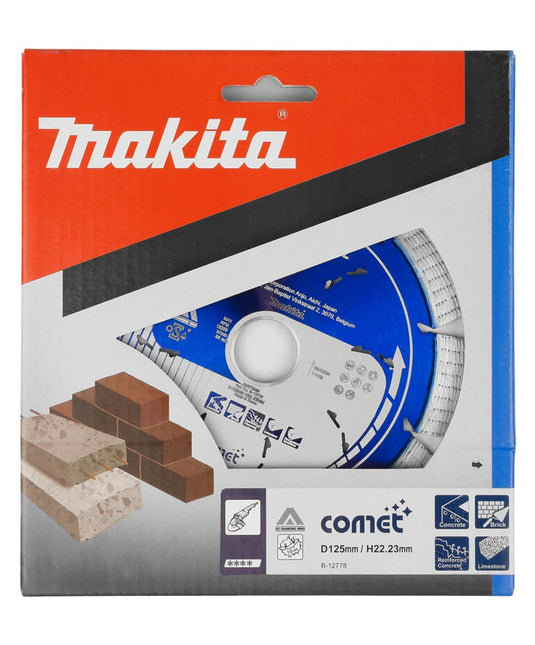 Makita Diamantschijf 125X22,23X2,2mm Blauw – B-12778