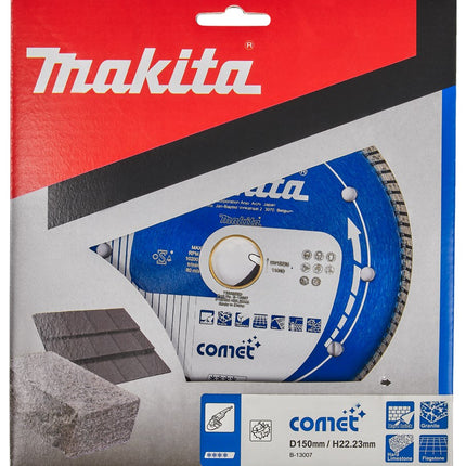Makita Diamantschijf 150X22,23X2,4mm Turboband – B-13007