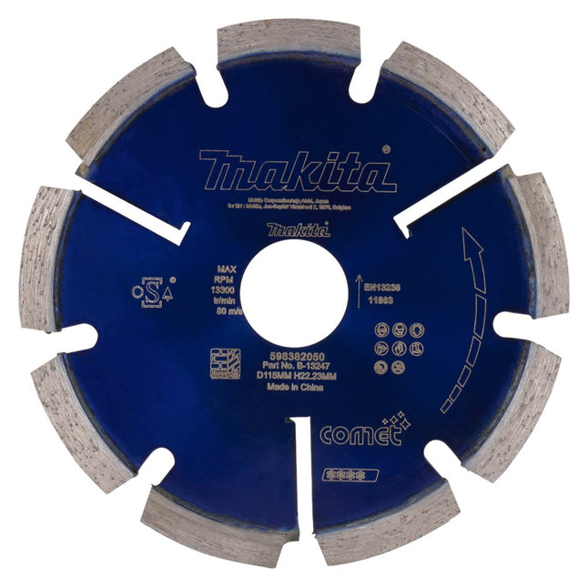Makita Diamant Voegschijf 115X22,23X6,4mm Blauw – B-13247