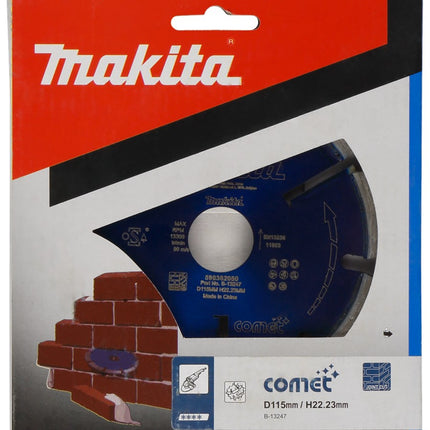 Makita Diamant Voegschijf 115X22,23X6,4mm Blauw – B-13247