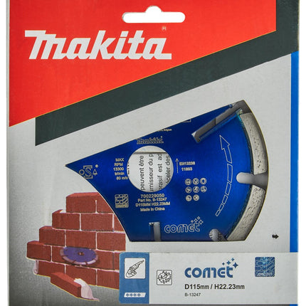 Makita Diamant Voegschijf 115X22,23X6,4mm Blauw – B-13247