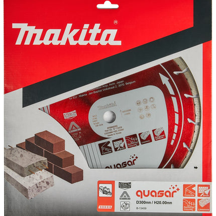 Makita Diamantschijf 300X20X3,0mm ROOD – B-13459