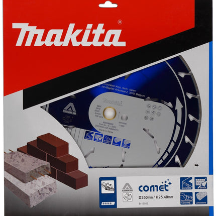 Makita Diamantschijf 350X25,4X3,2mm Blauw – B-13552
