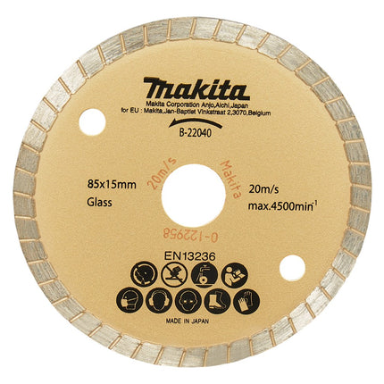 Makita Diamantschijf 85X15X2,0mm – B-22040
