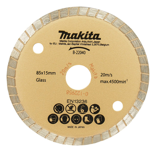 Makita Diamantschijf 85X15X2,0mm – B-22040