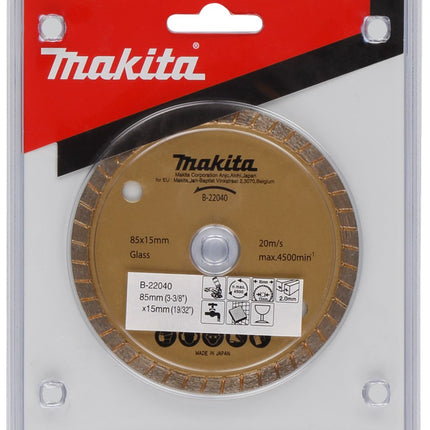 Makita Diamantschijf 85X15X2,0mm – B-22040