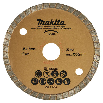 Makita Diamantschijf 85X15X2,0mm – B-22040