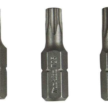Makita Schroefbitset TORX 3-Delig Schroefbit T20,25,30X25 – B-24533
