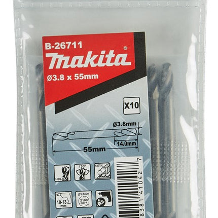 Makita METAALBOOR DUBBELZIJDIG 3,8X55MM