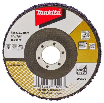 Makita Reinigingsschijf 125mm Paars – B-29022