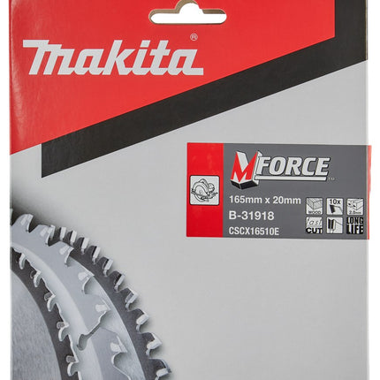 Makita HM Zaagblad 165X20X10T - Hout 15G – B-31918
