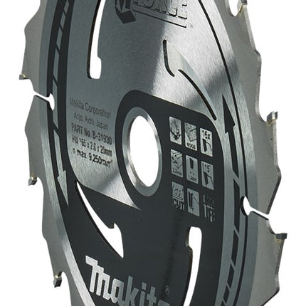 Makita HM Zaagblad 165X20X2.0 16T M-FO A Mforce 165X20X2,0 16T15G – B-31930