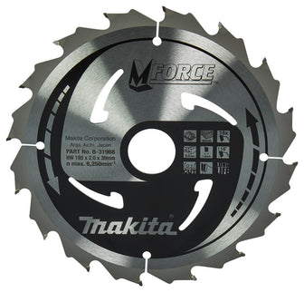 Makita HM ZAAGBLAD 185X30X2.0 16T M-FO B-31968