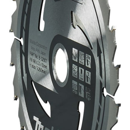 MAKITA ZAAGBLAD 165X20X2,0 24 TANDS 15G MFORCE