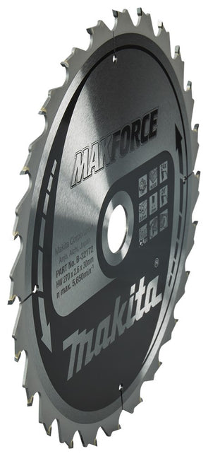 Makita Zaagblad Hout 270X30X2,6 24T 20G – B-32172