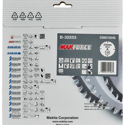 Makita CIRKELZAAGBLAD HOUT