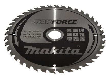 Makita HM ZAAGB 235X30X2,6 40T