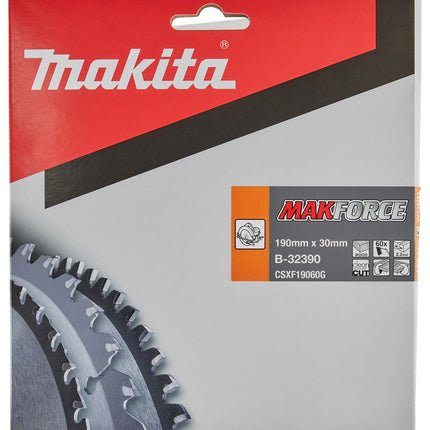 Makita Zaagblad Hout 190X30X2,2 60T 15G – B-32390