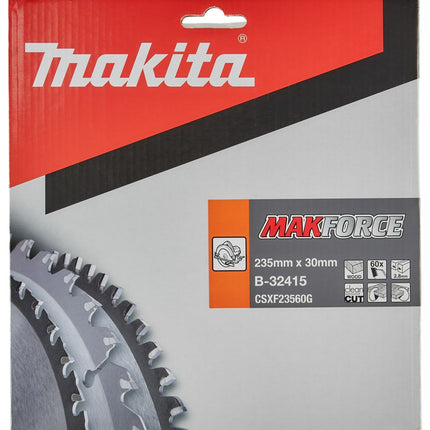 Makita HM ZAAGBLAD 235X30X2,8 60T B-32415