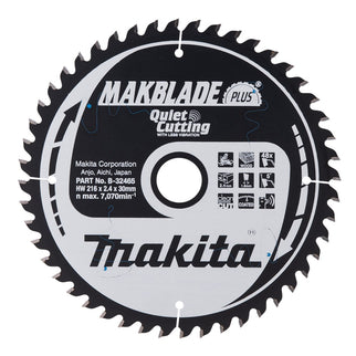 Makita ZAAGBLAD Q+C 216X30X2,4 48T 5G
