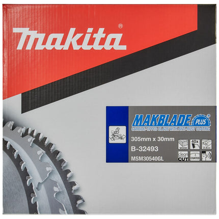Makita HM ZAAGBLAD 305X30X2.3 40T B-32493
