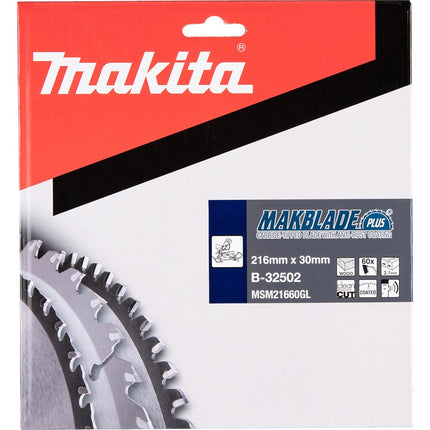 Afbeelding Makita zaagb hout 216x30x60t 5g B-32502
