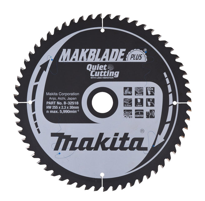 Makita HM ZAAGBLAD 255X30X2,3 60T