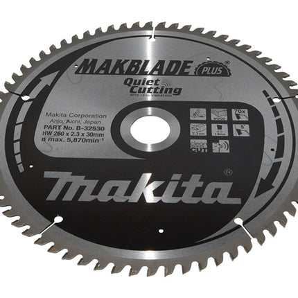 Makita HM ZAAGB 260X30X2,3 70T L-N