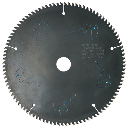 Makita HM ZAAGBLAD 260X30X2,3 100T