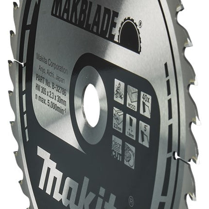 Makita HM-ZAAGBLAD 305X30X2,3 40T