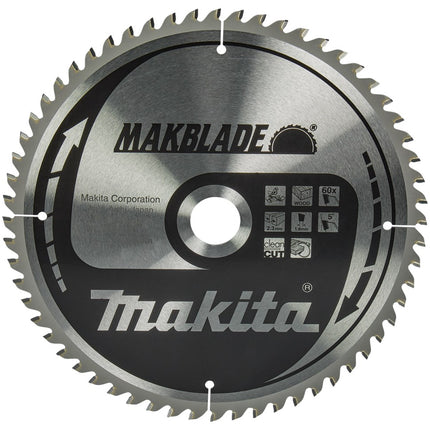 Makita HM Zaagblad 260X30X2.3 60T - Hout 260X30X2,3 5G – B-32801