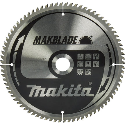 Makita HM ZAAGB 260X30X2.3 80T - B-32845